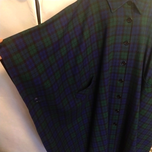 Pristine Pendleton 🔷Tartan Jacket/Cape 100% Virgin Wool - Picture 6 of 15